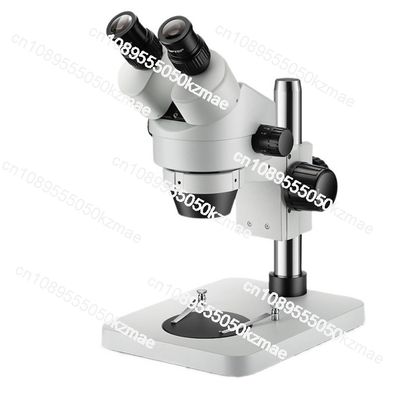 Trinocular Stereo Microscope 7X-45X - SZM45シリーズ 7X-45X連続ズーム式実体顕微鏡、三眼・双眼ヘッド搭載、PCB検査、コインコレクション、はんだ付け用