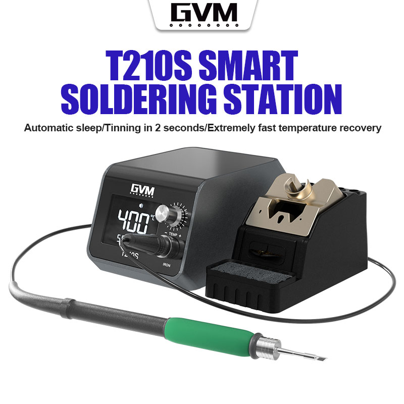 Gvm-インテリジェントはんだ付けステーションt210s,高 - C210 Precision Soldering Station のレビューと価格
