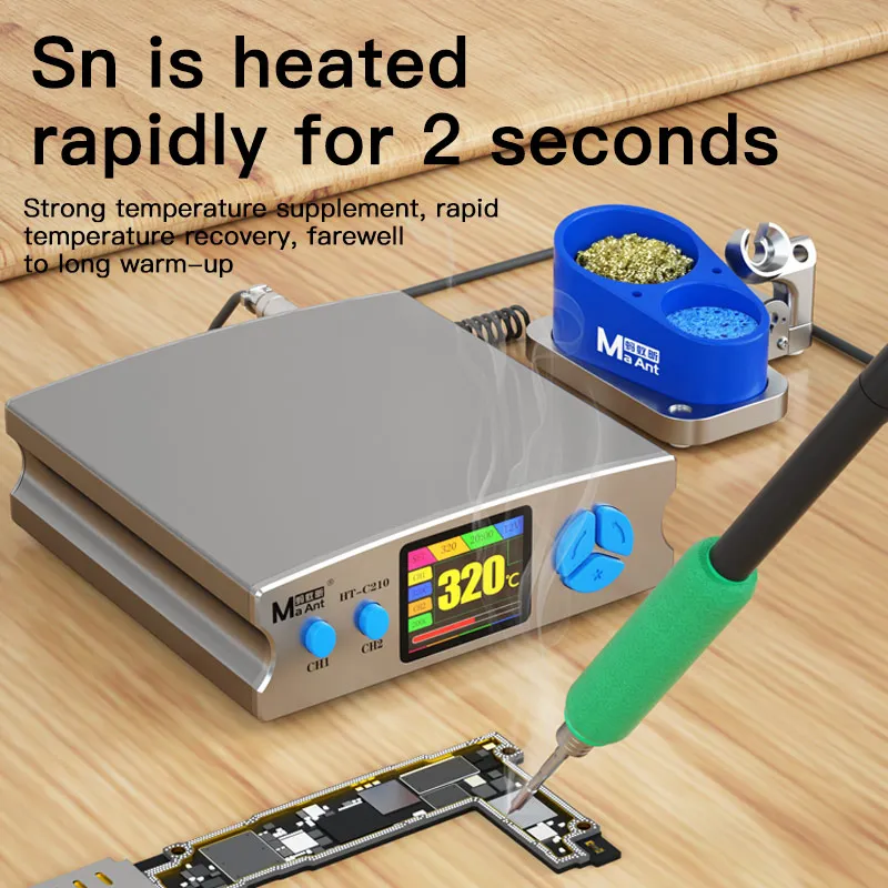 Maant精密溶接ステーション、c210マイクロ溶接ステーシ - C210 Precision Soldering Station のレビューと価格