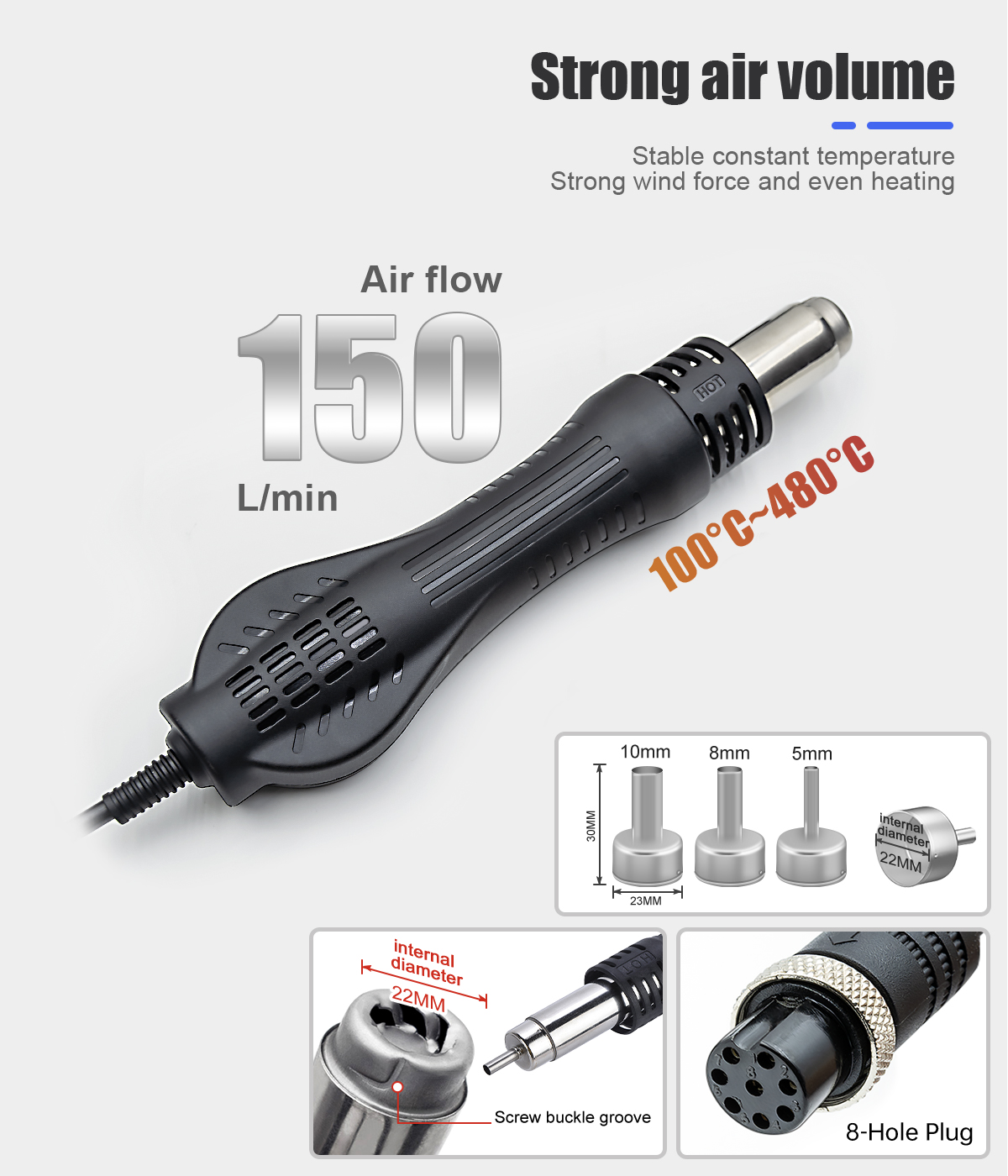 2 in 1 750Wはんだ付けステーション LCDデジタル - 2 In 1 Soldering Rework Station 750W のレビューと価格