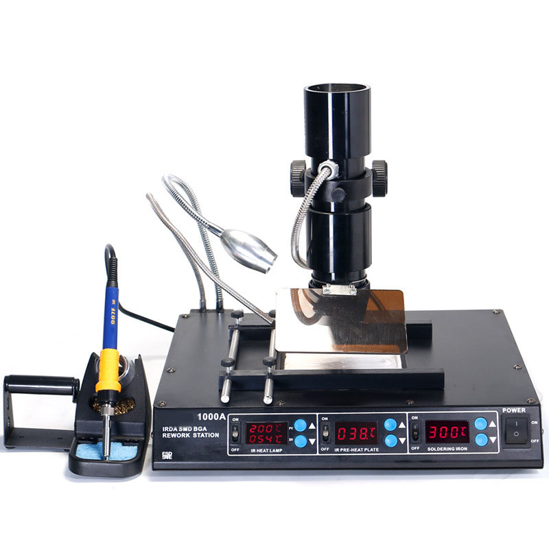 YIHUA 熱風ガン はんだ除去ステーション 赤外線 BGA - Infrared Bga Rework Station のレビューと価格